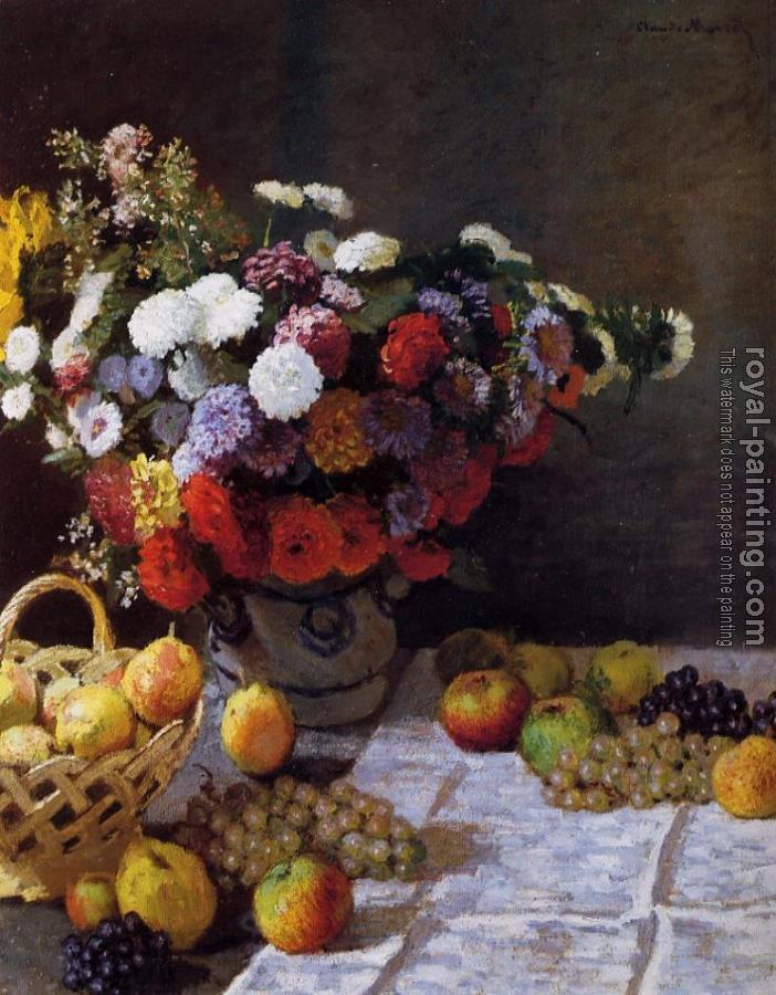 Claude Oscar Monet : Flowers and Fruit